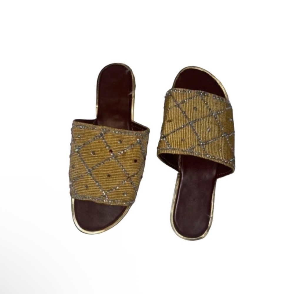 Fashion Inspired beaded sandals 🩴